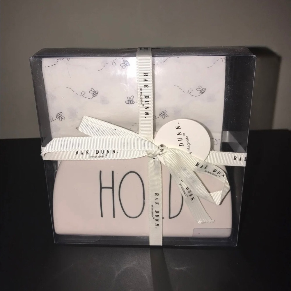 Rae Dunn ceramic napkin holder